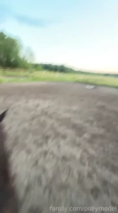 I prefer to start the day with exercise and end it like this riding