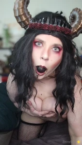Unleash your holiday cravings with krampus naughty whip play amp tease