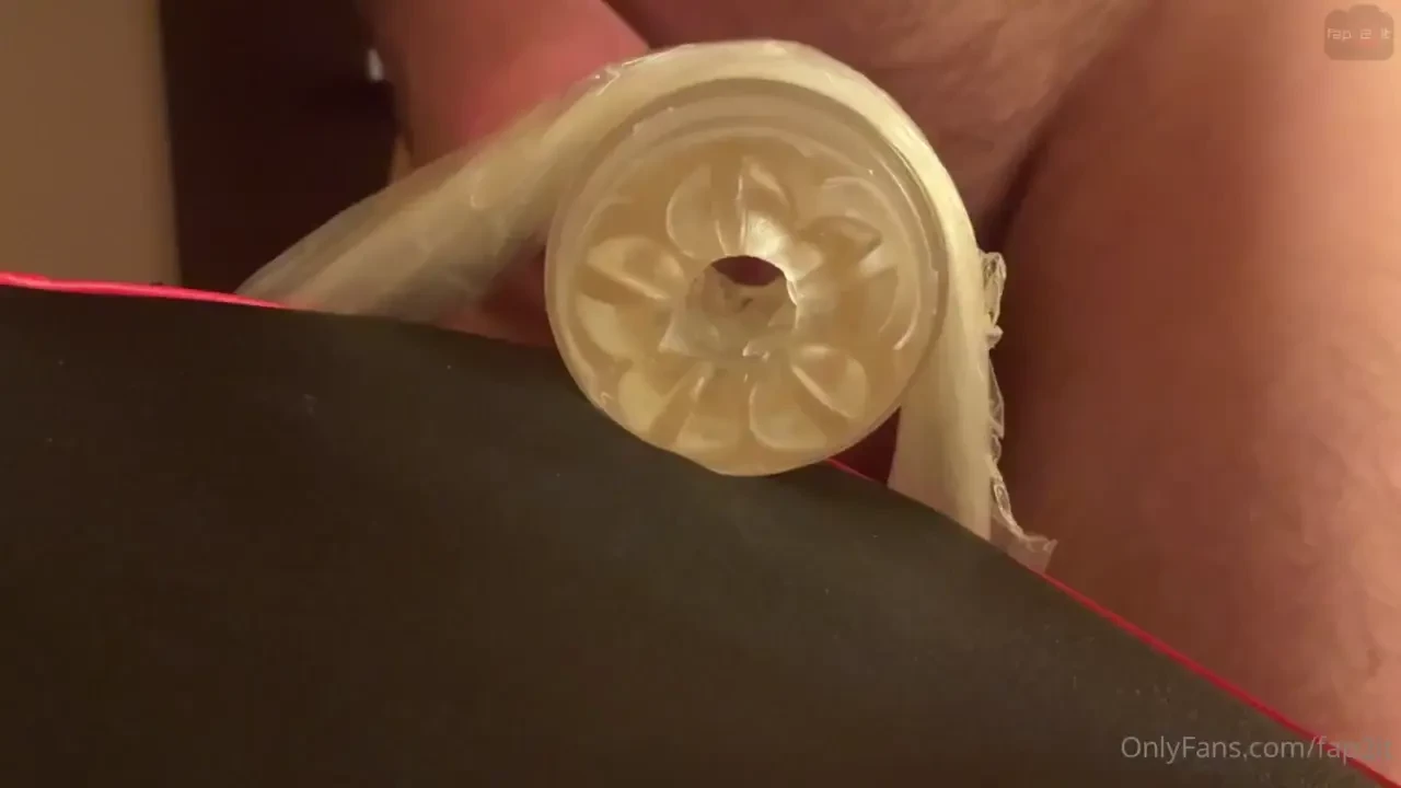 Fucking fleshlight with lots of moans and talking dirty until i spurt 