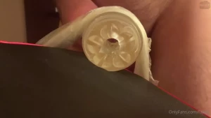 Fucking fleshlight with lots of moans and talking dirty until i spurt