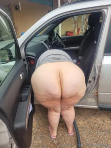 Another car cleaning view i bend over and you stick it in yes