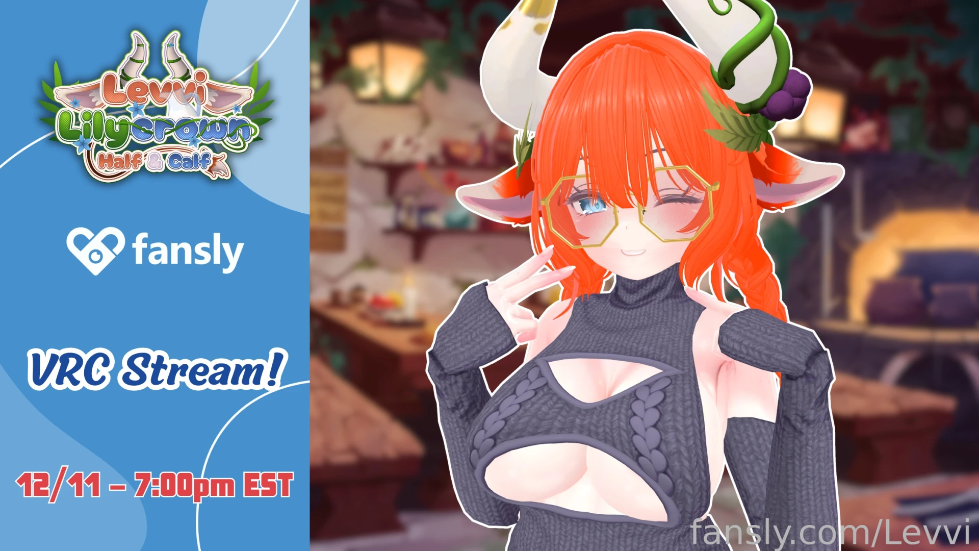 We are going to have a big vrc stream tomorrow hope to see you all 