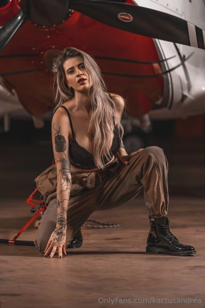 This hot pilot is ready to taken off jump on board unbuckle up and part 25 