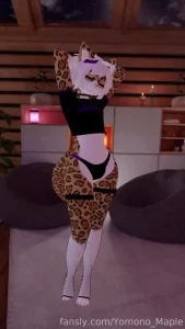Kitty loves moving his hips around