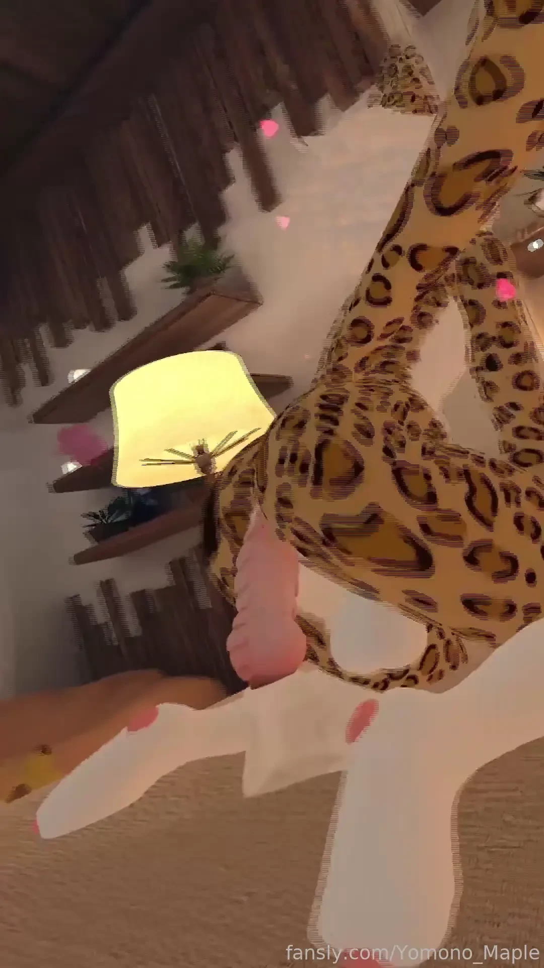 Little leopard can enjoy riding his own toy from time to time 3 furry 