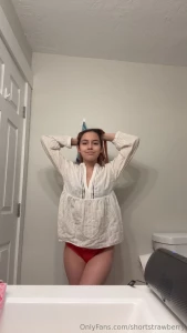 I think i love showering in white you should have a look yourself ps part 3