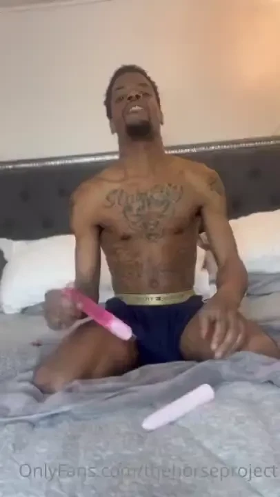 Fresh out the shower first anal video comig your way and lemme say i 