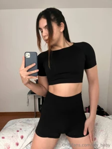 Before going to the gym selfies are an essential part of the ritual