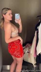 I went shopping and picked up a chic halloween look for myself the