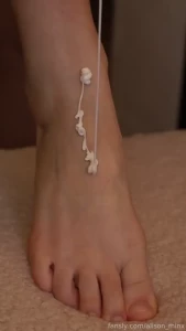 A little cream and feet fyp feet smallfeet footfetish stockings