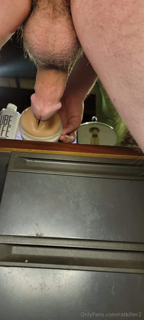 Watch me fuck my fleshlight while i watch satanicfruit-loops ride her 