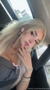 Come ride with me blonde egirl hotgirl fansonly sexy beautiful altgirl