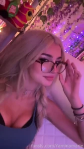 Wanna have fun with the nerdy girl blonde egirl hotgirl fansonly sexy