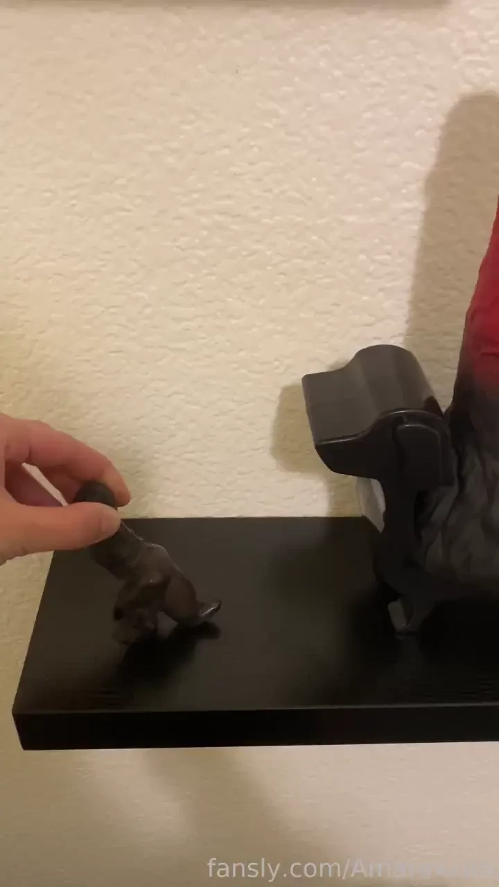 New addition to my collection got this cute dino dick carved out of 