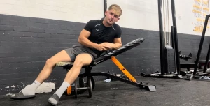 Sweep off your feet with cam fitx dominating the gym and sports arena