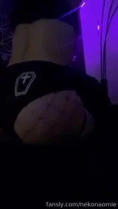 Back shots anyone egirl gothgirl fishnets booty goth alternative