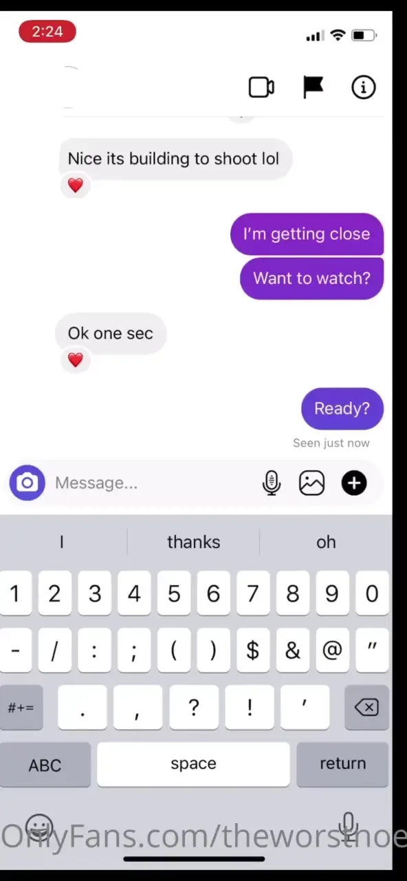 Hot sexting started and how it ended 