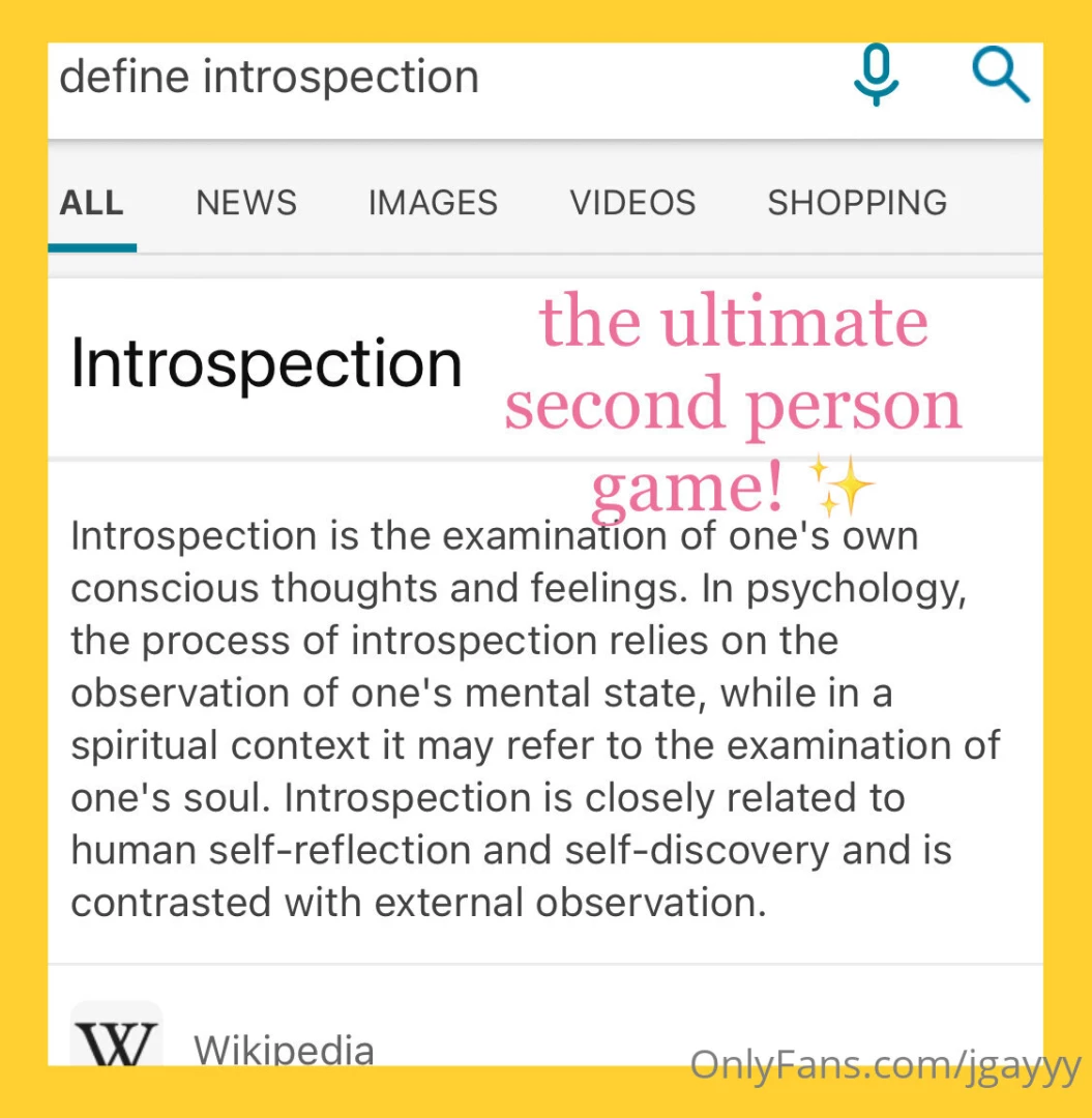 Lol do y all ever forget how to internet here is a thought sploosh part 2 