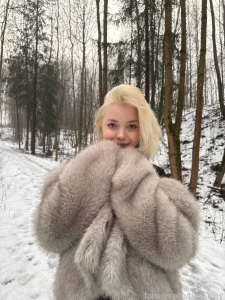 Winter fairy tale life sfw petite blonde cute babygirl babyface slavic part 1