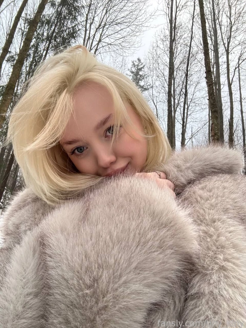 Winter fairy tale life sfw petite blonde cute babygirl babyface slavic 