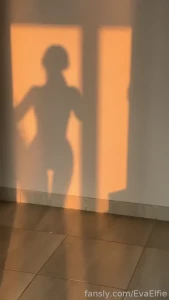Playing with my shadow you see how sexy that is evaelfie fyp ass tits