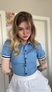May i take your order fyp roleplay blonde kink cutie tease video