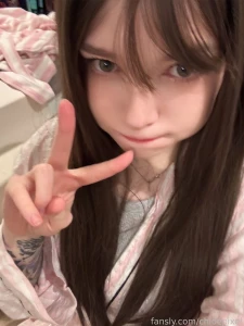Wanna play naughty with me egirl brunette cutie petite skinny young
