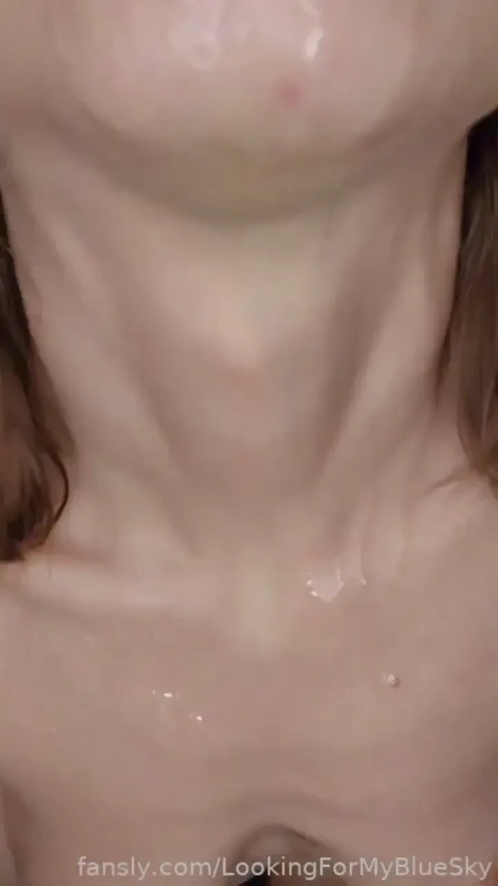 I know i m supposed to swallow but cum is just so much fun to play 