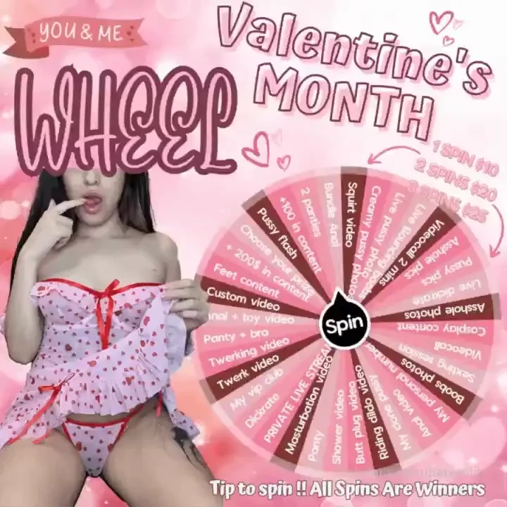 Love month makes me hotter than ever let me spoil you with great 