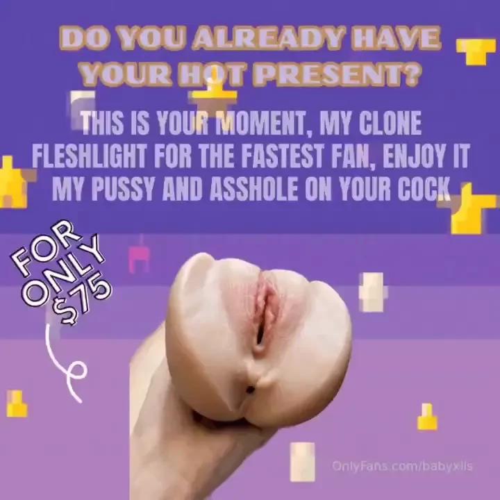 My fuckable pussy and asshole clone just for the fastest at the lowest 