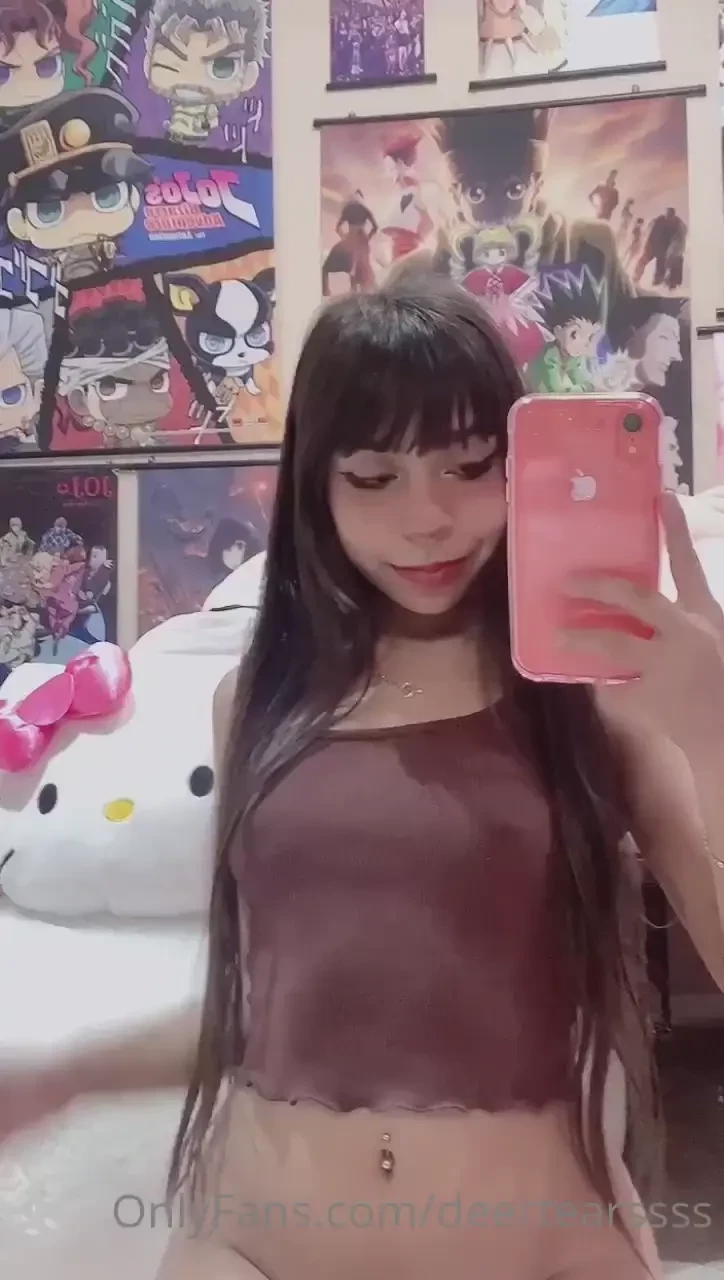 Hard nipples gt lt smiley deer 3 