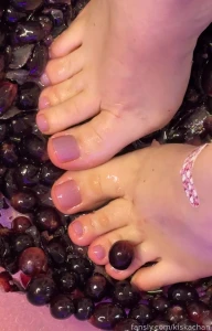 I think i made wine today with my feet enjoy some still shots of my part 3