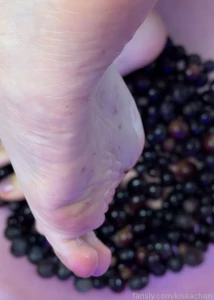 I think i made wine today with my feet enjoy some still shots of my part 2