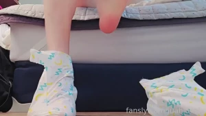 Just a foot care video xx femboy trans sissy crossdress slut fetish