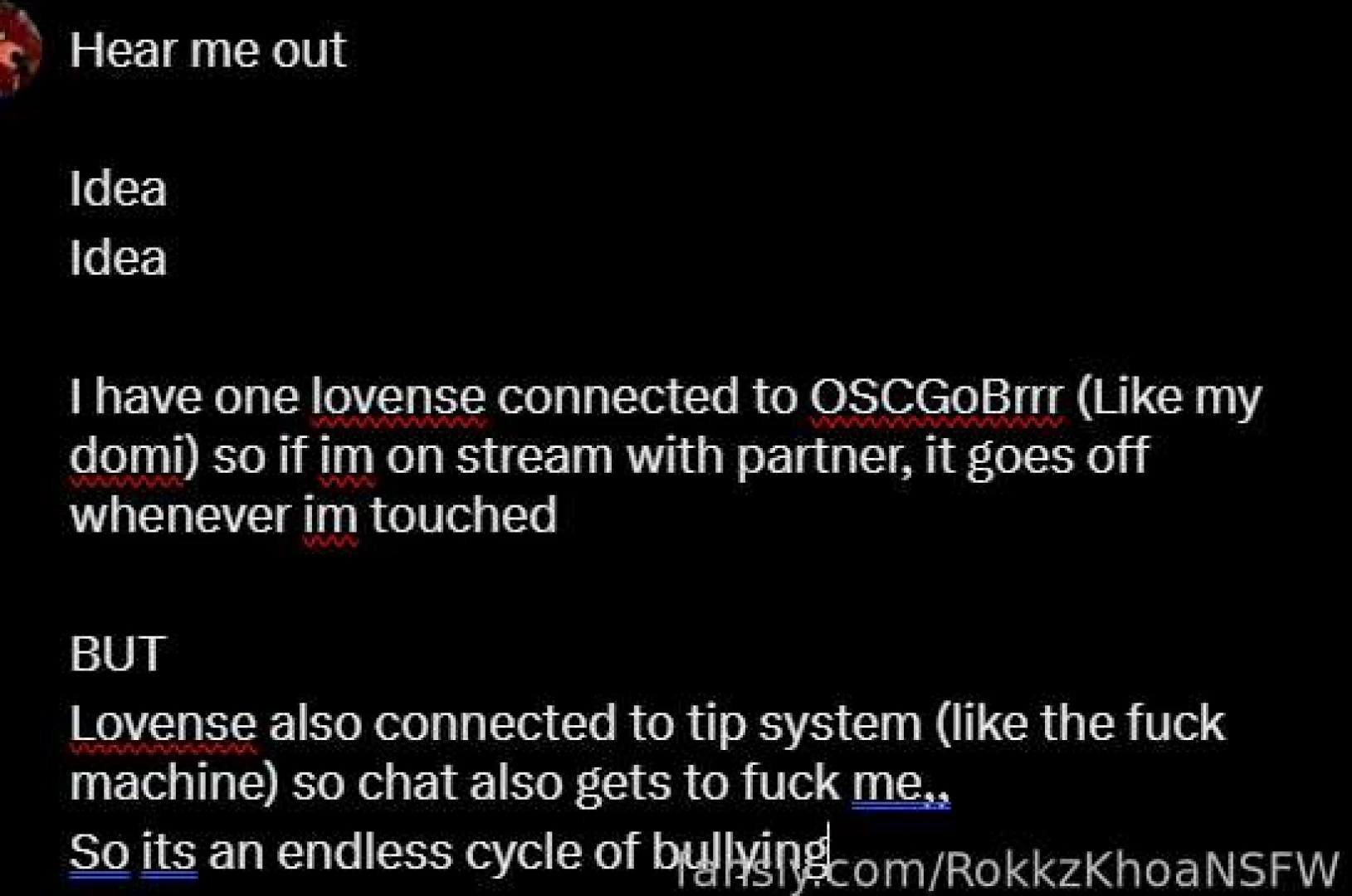 Hear me out what if yknow- i do this should we test it out on stream i part 1 