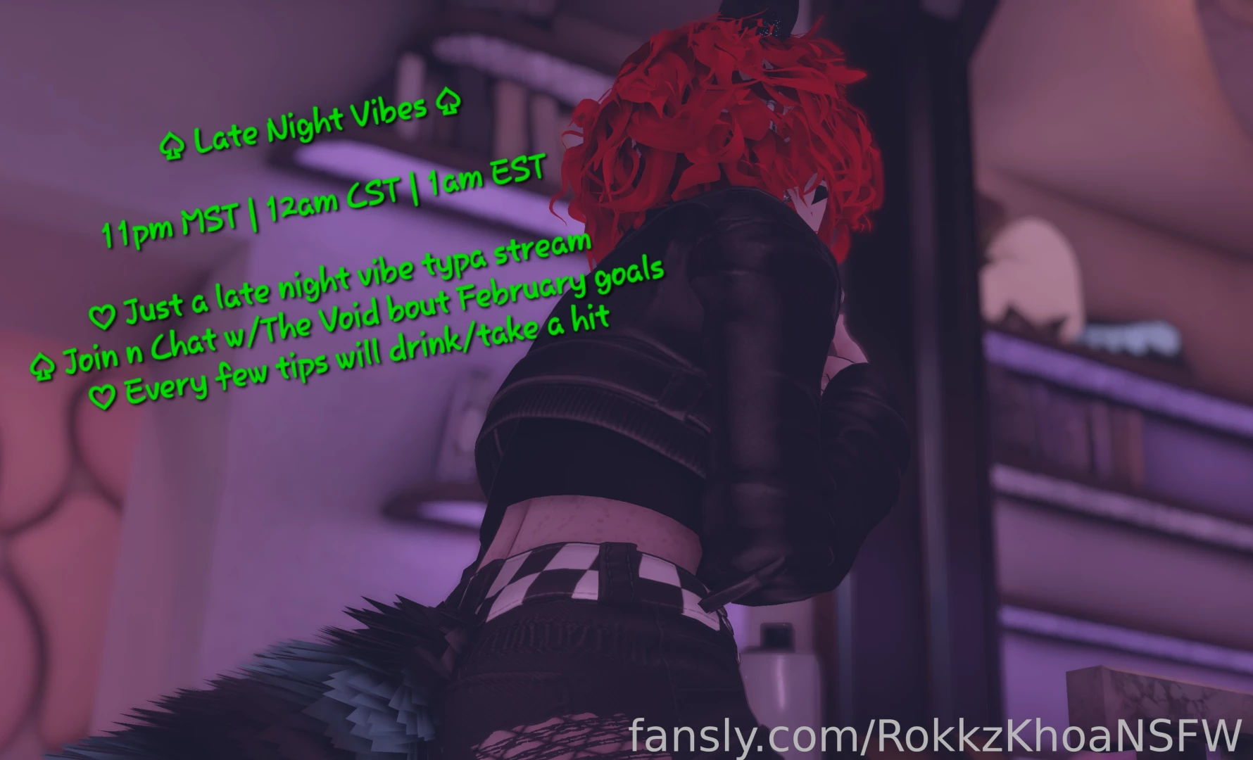 Late night vibes 11pm mst 12am cst 1am est doing a small lil pop-up 