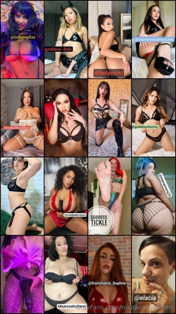 Top dommes subscribe submit obey amp serve them now 24h advert part 1 