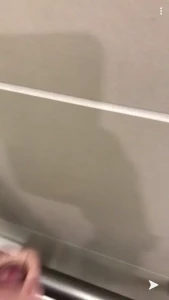 And what s a public jerk without a cum shot