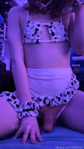 Cowgirl maid needs a hand getting milked part 3