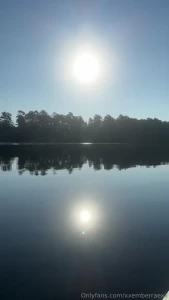 You can see my pussy sweat stains while i paddle come on the water part 2