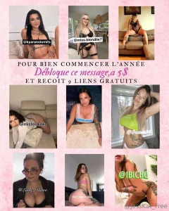 Tip 5 et re oit 10 liens de 1mois de chacune de ces d esses