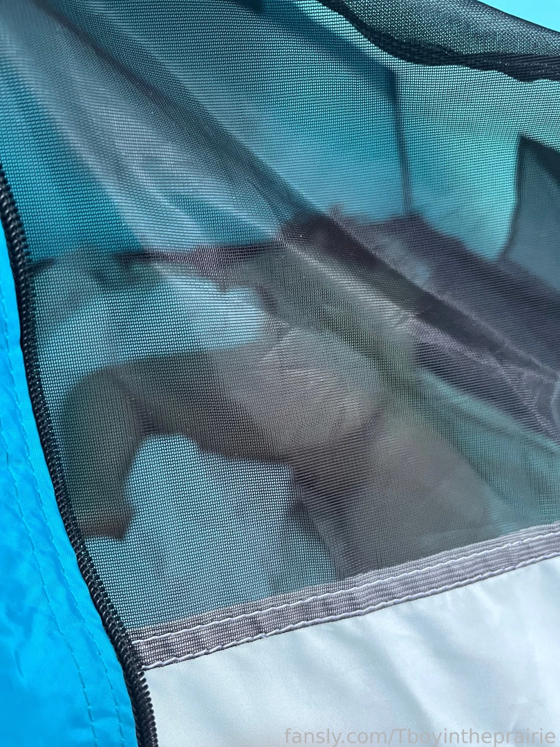 You tricky little perv peaking in my tent while i m spread and part 4 