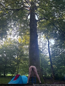 You tricky little perv peaking in my tent while i m spread and part 6