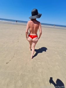 Would you take a very long walk on the beach with me fyp amateur milf part 2