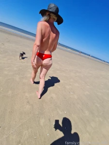 Would you take a very long walk on the beach with me fyp amateur milf part 12