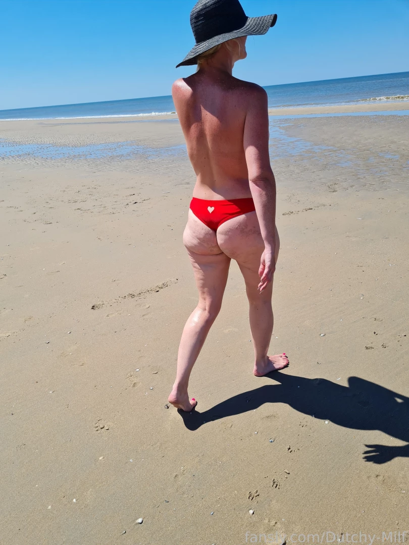 Would you take a very long walk on the beach with me fyp amateur milf part 7 