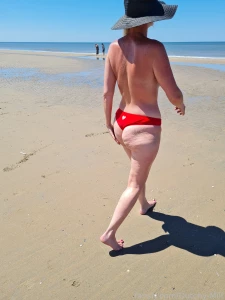 Would you take a very long walk on the beach with me fyp amateur milf part 10
