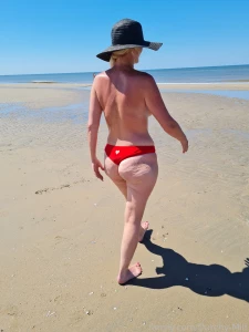 Would you take a very long walk on the beach with me fyp amateur milf part 5