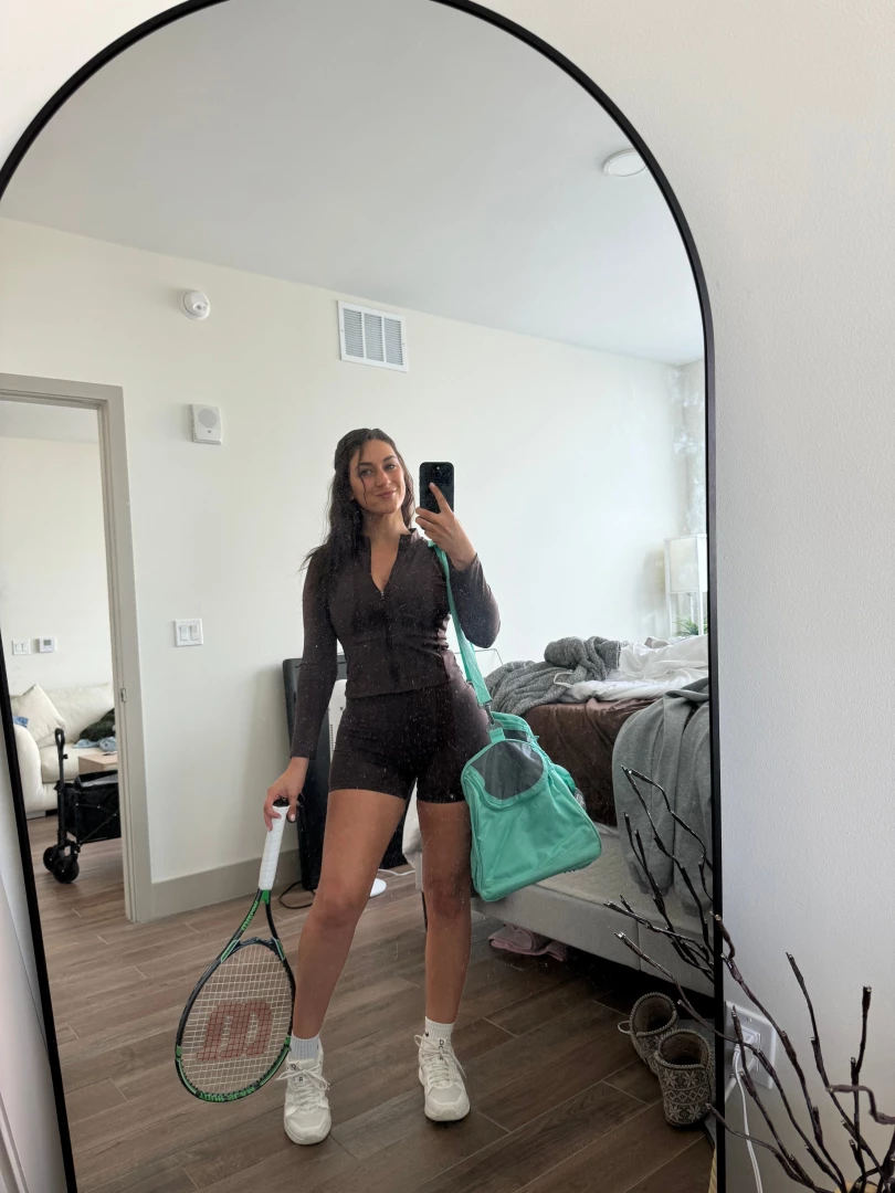 Your tennis girly 