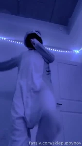 Catboy smothers you with hims feets